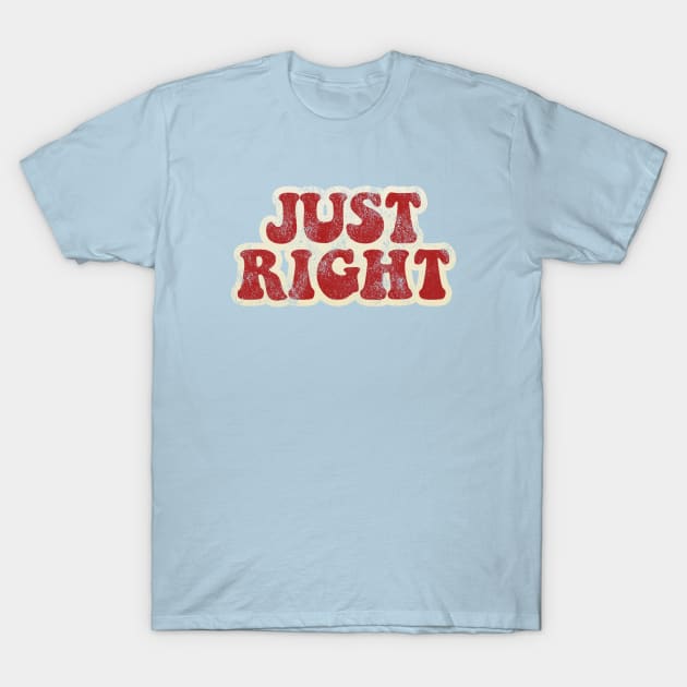 JUST RIGHT T-Shirt by BG305